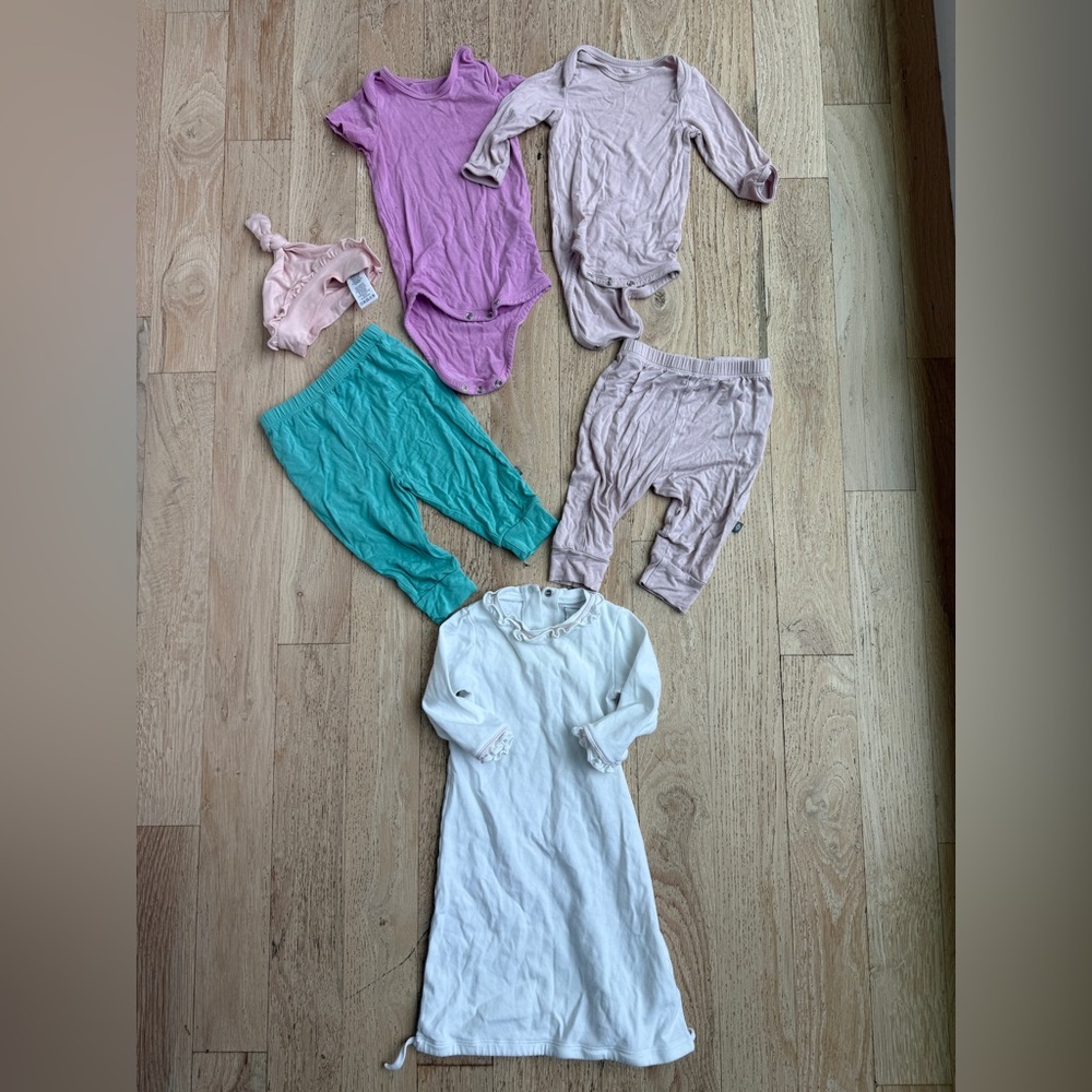 Baby Clothing Kyte Baby, Angel Dear, Lila & Hayes Onsies, Pants, Gown 0-3 mo